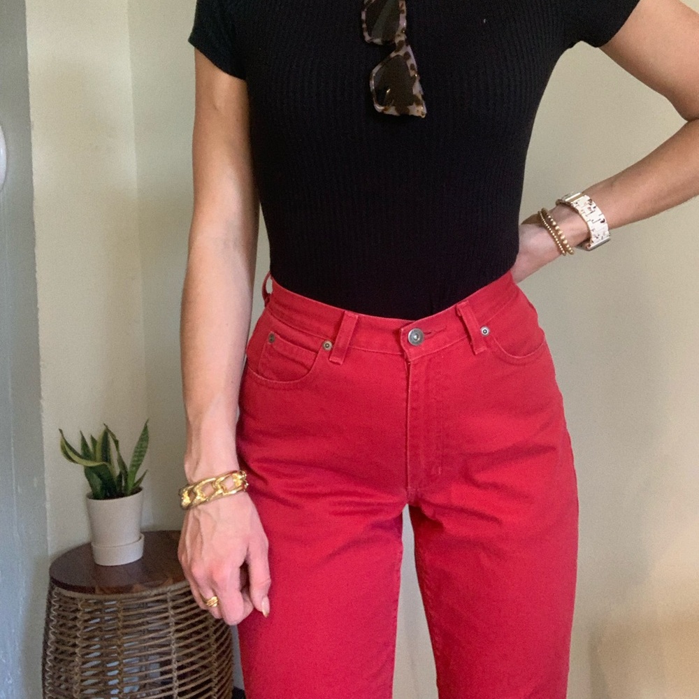 Red Jeans - Picture 3 of 6